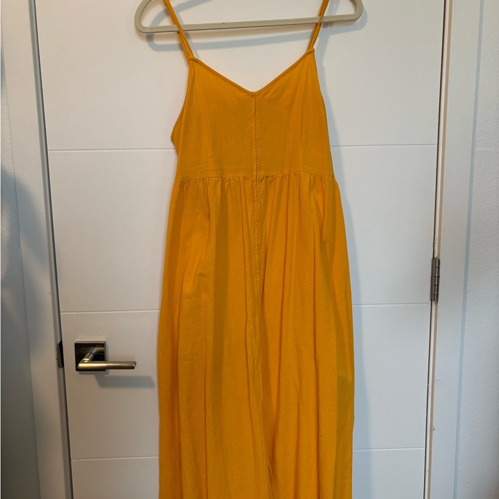Linen Maxi Dress